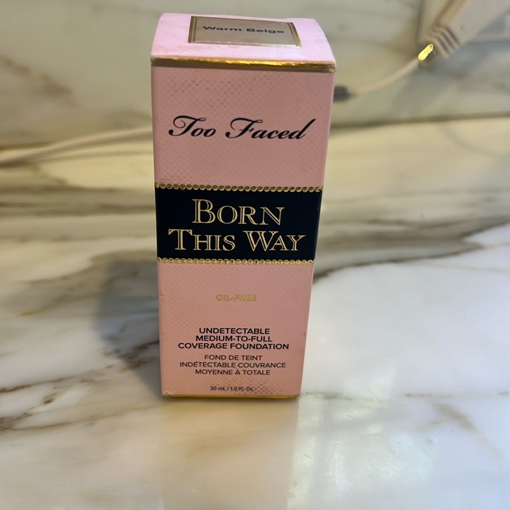 Too Faced Warm Beige Foundation
